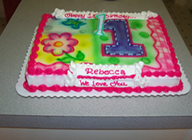 Becca's Cake!