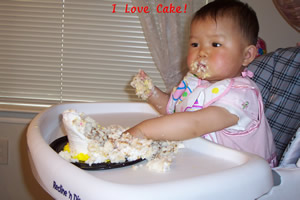 I really love cake!